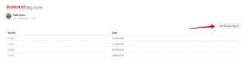 Add Release Report Button