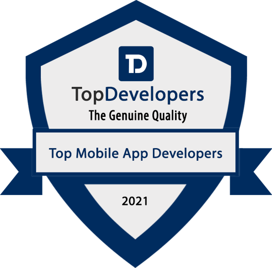 UKAD recognized as a Top Mobile App Development Company of 2021 by TopDevelopers.co